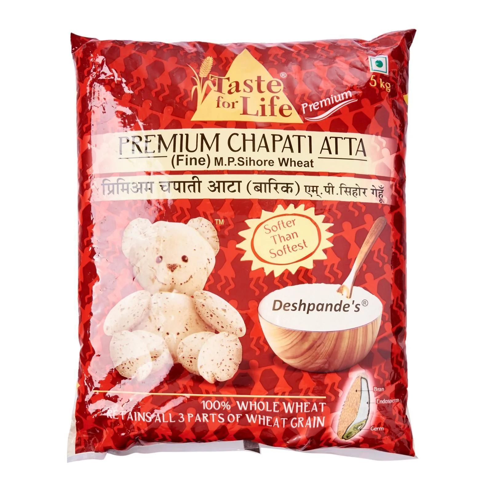 Taste for Life chapati atta pack